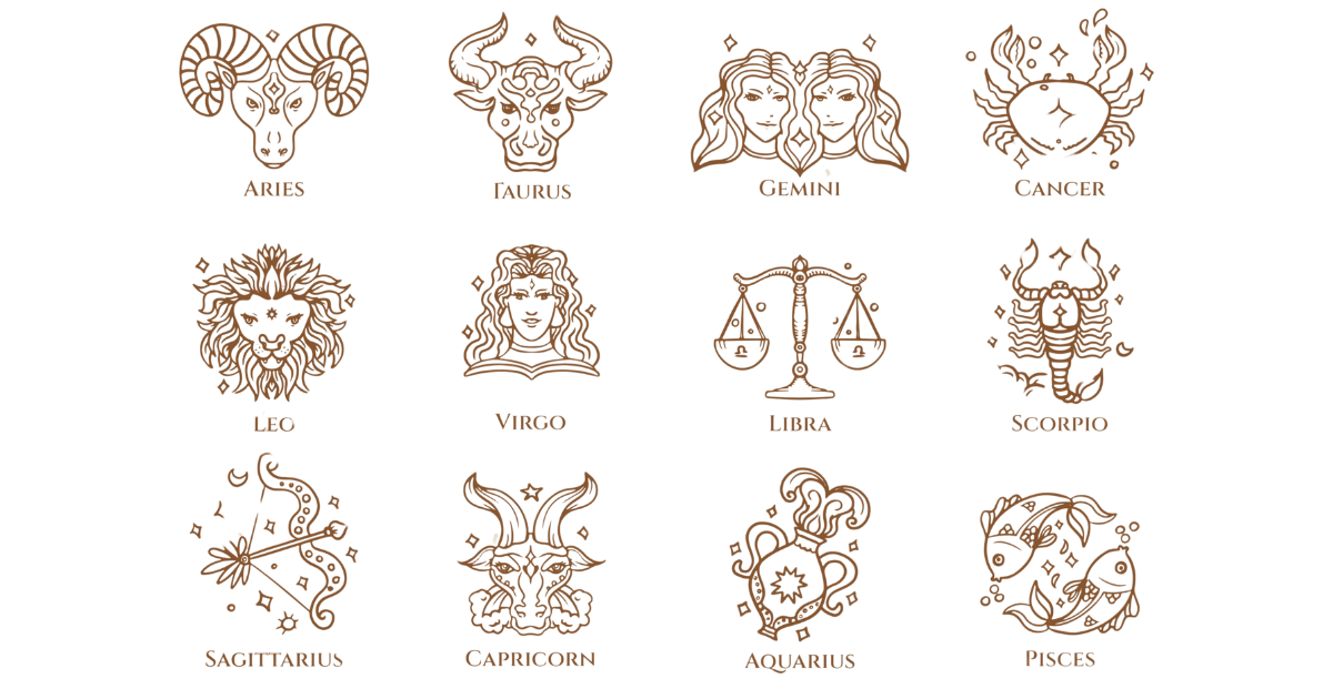 The Zodiac Signs | Symbols, Dates, and Elements - AstroSagga